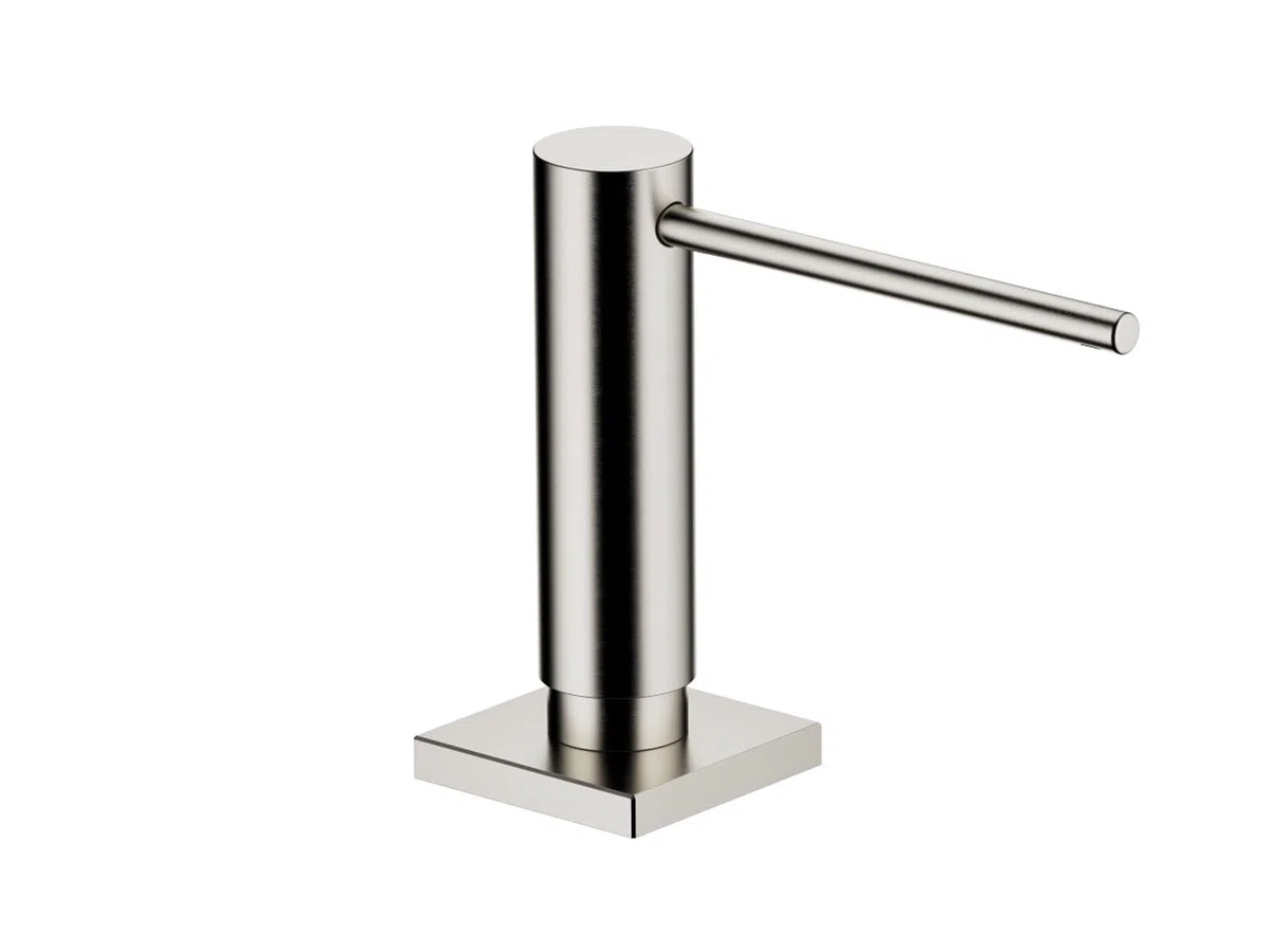 Dornbracht Distributeur avec Rosette, 109 mm de Projection, 82439970, Coloris: Platine Mat - 82439970-06