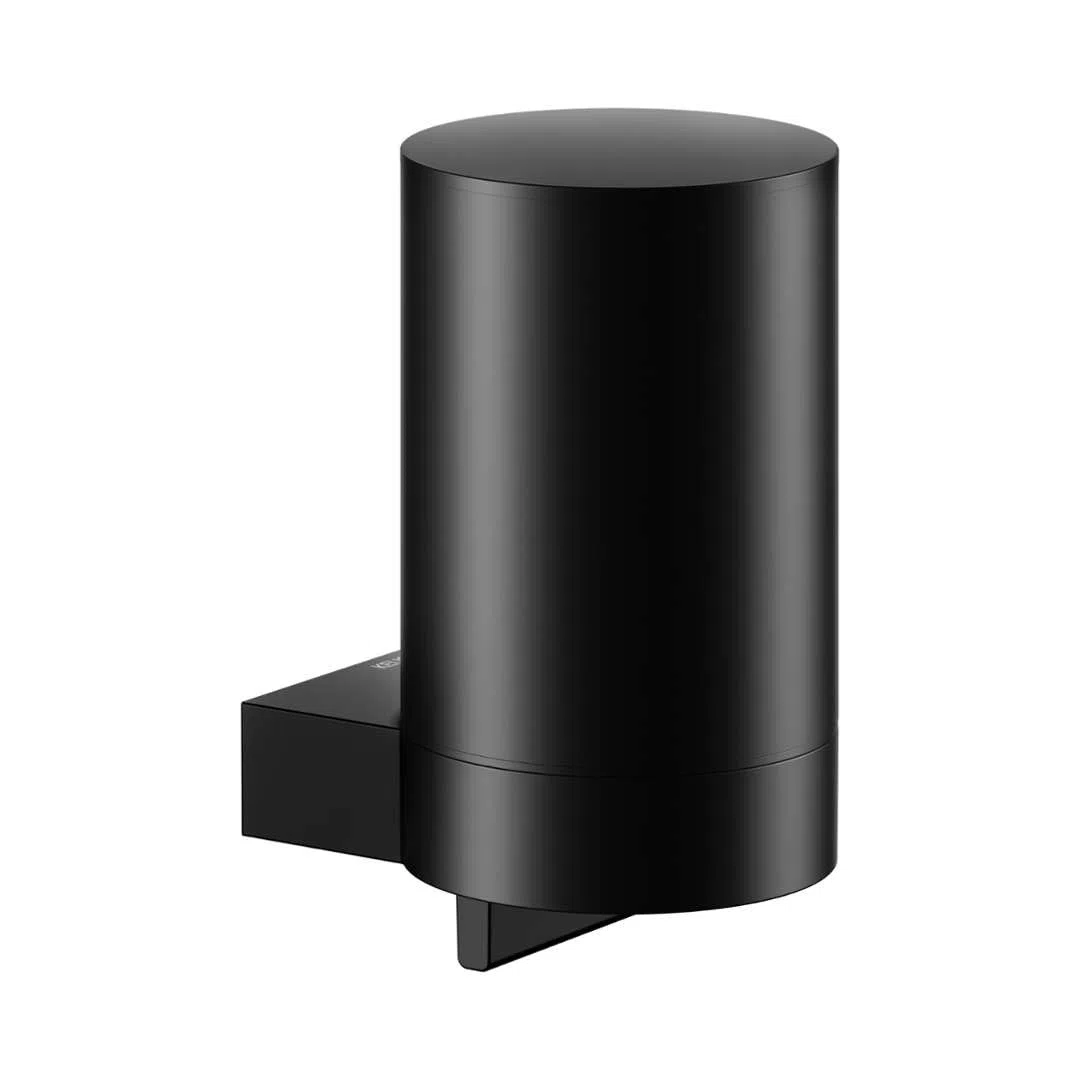 Keuco Plan Distributeur de Savon, 280 ML, métal Noir Mat